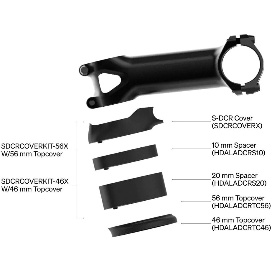 Dedacciai Deda Ball Head S-DCR 56mm for Zero2 og Zero1