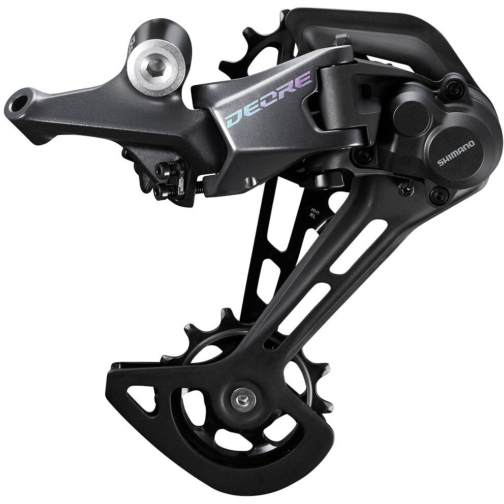Shimano Achter Derailleur Deore 12V RD-M6100 LANGE CAGE BLACK