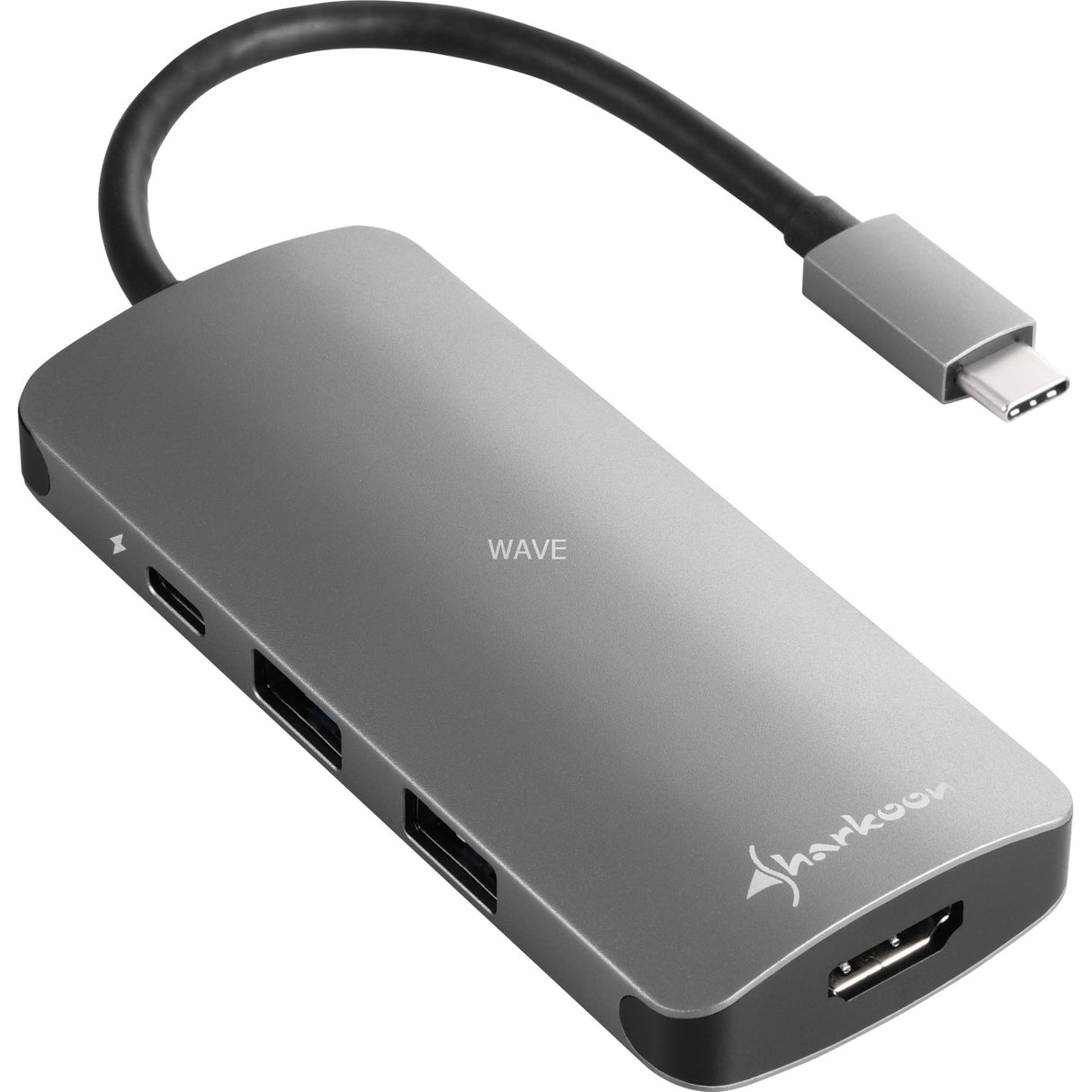 Sharkoon USB 3.0 Typ C Multoport Adapter