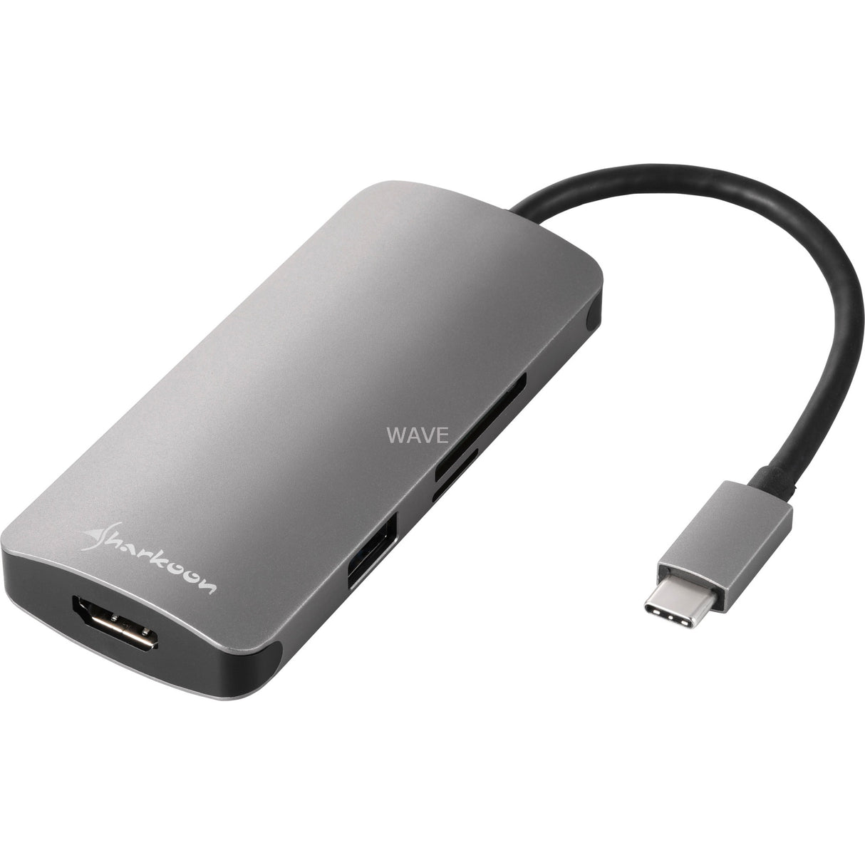 Sharkoon USB 3.0 Typ C Multoport Adapter