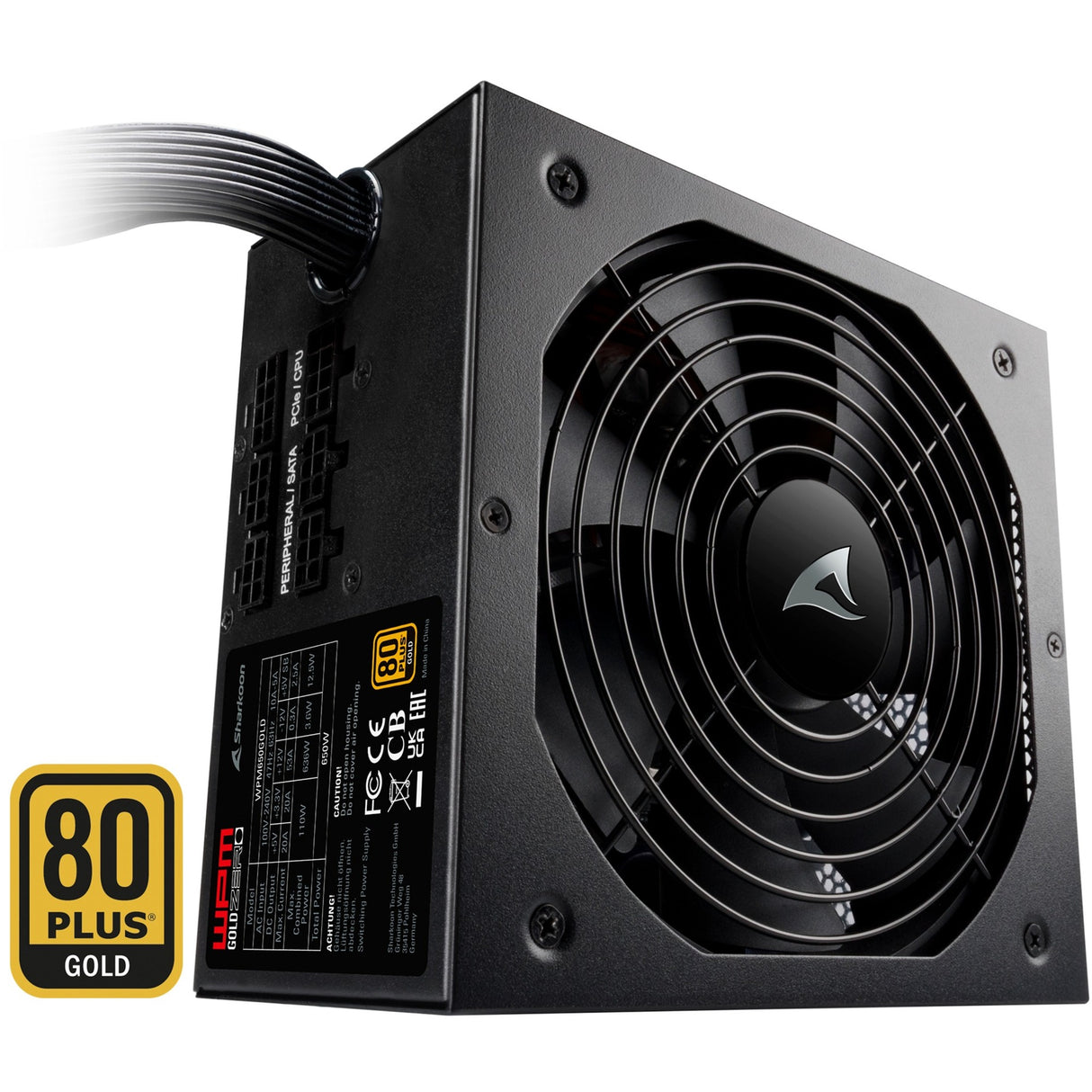 Sharkoon wpm Gold null 650w