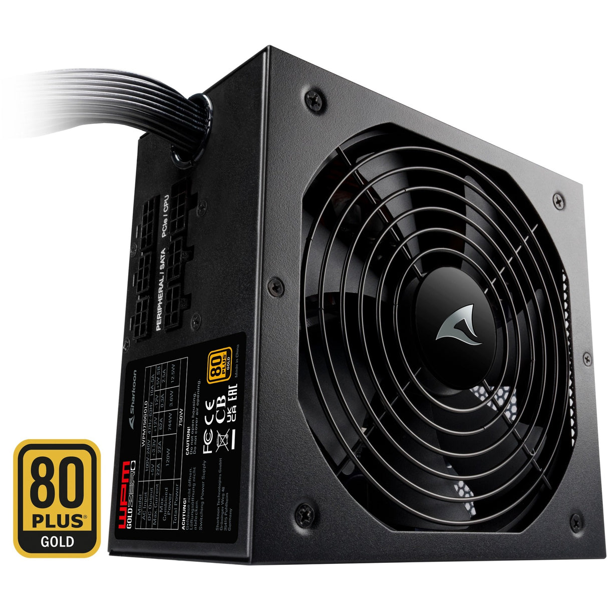 Sharkoon wpm Gold null 750w