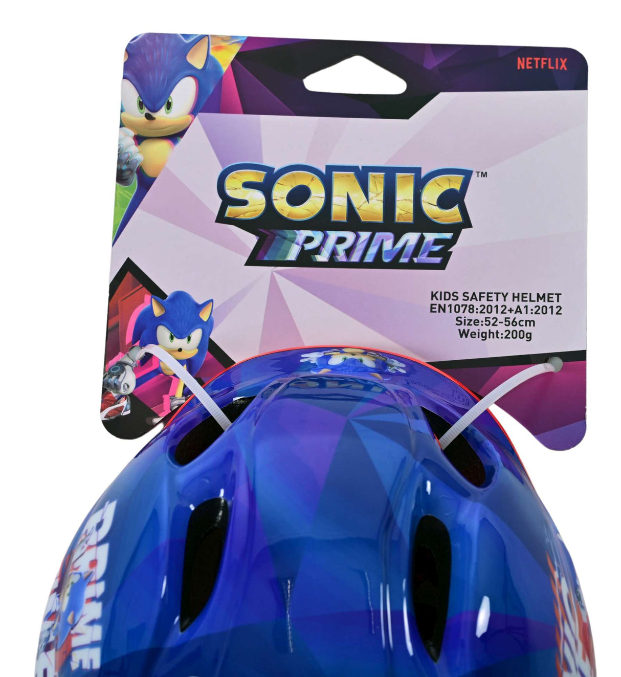 Sonic prime fietshelm - 52-56 cm
