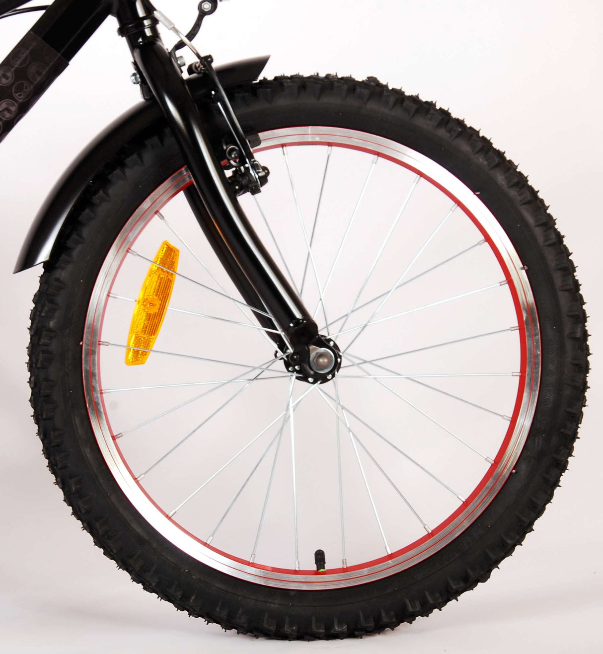 Spinnen -Man - Kinderrad - Jungen - 20 Zoll - Matt Schwarz - 2 Handbremsen