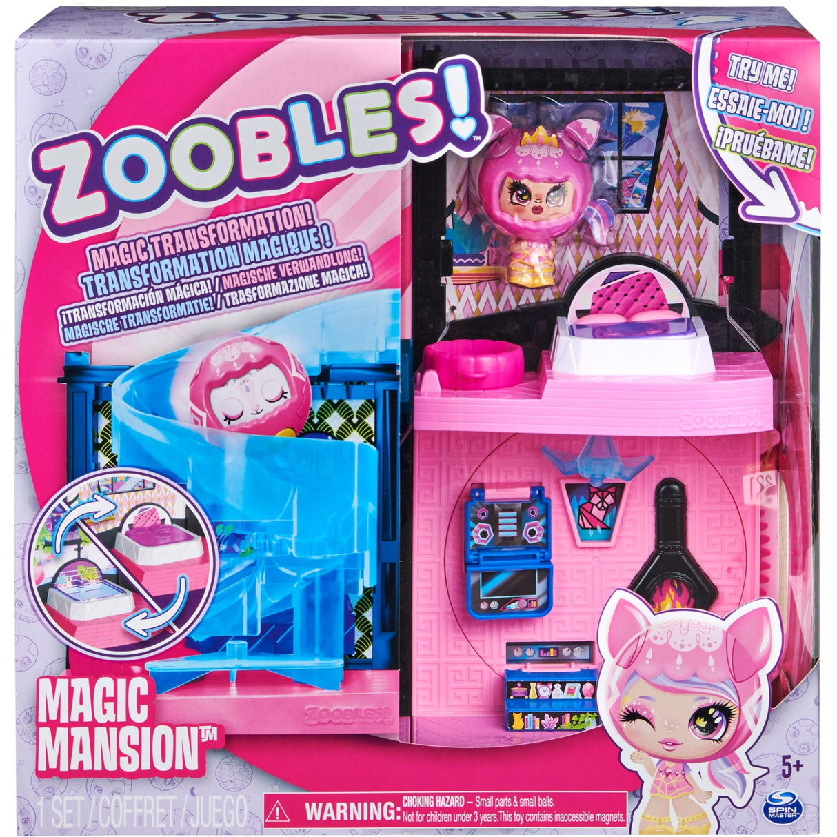 Spin Master Zoobles Mansion Play set