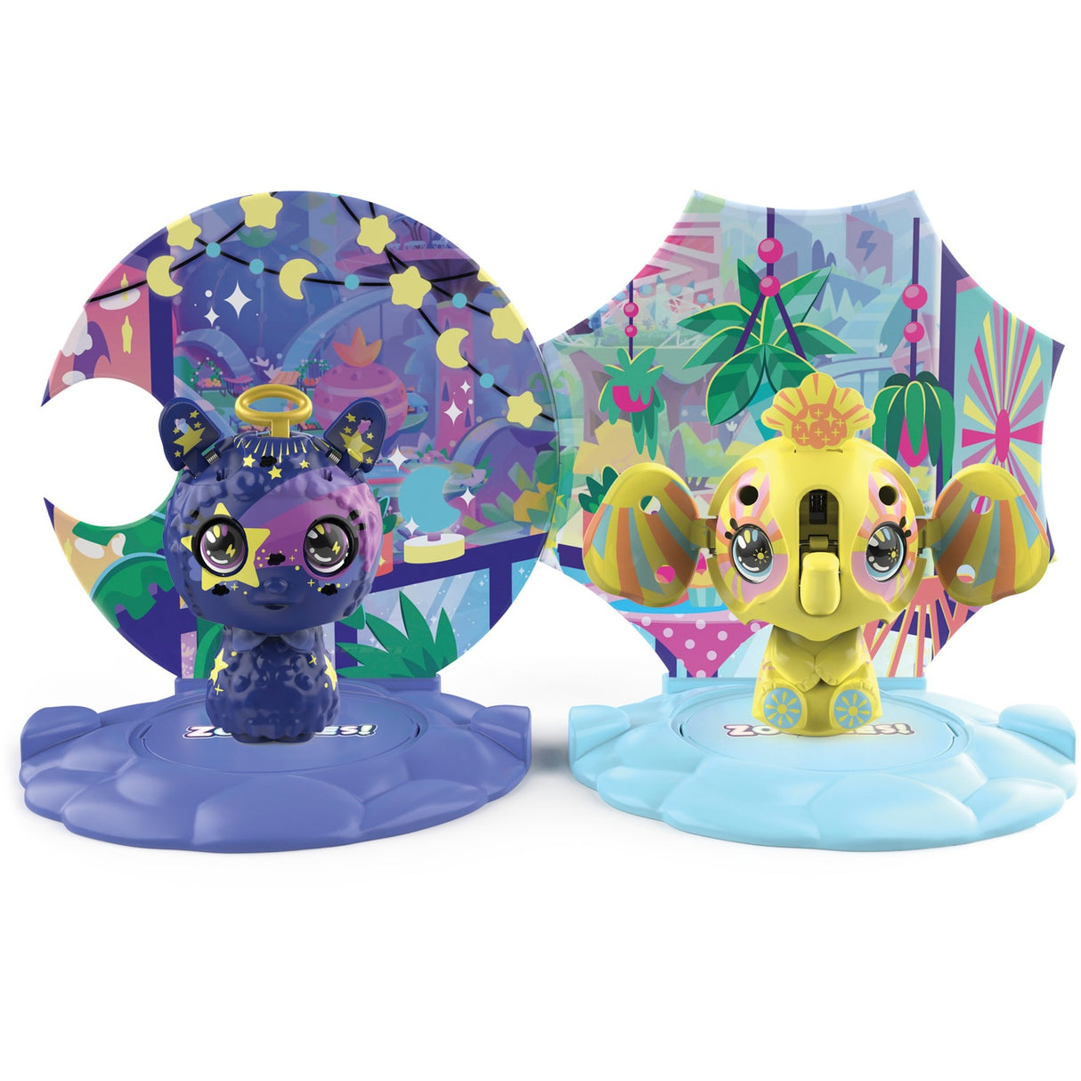Spin Master Zoobles Starlight Llama Elephant