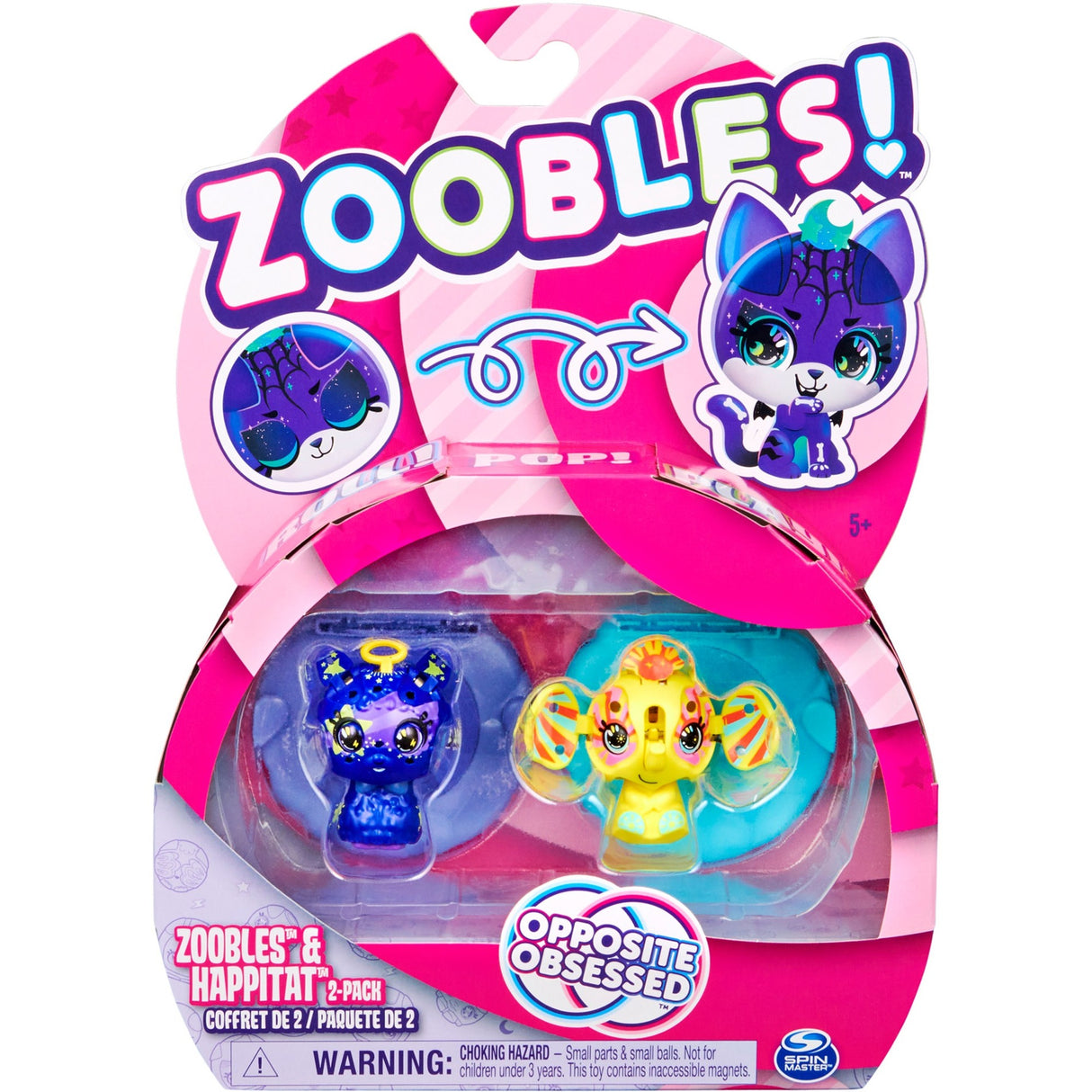 Spin Master Zoobles Starlight Llama Elephant