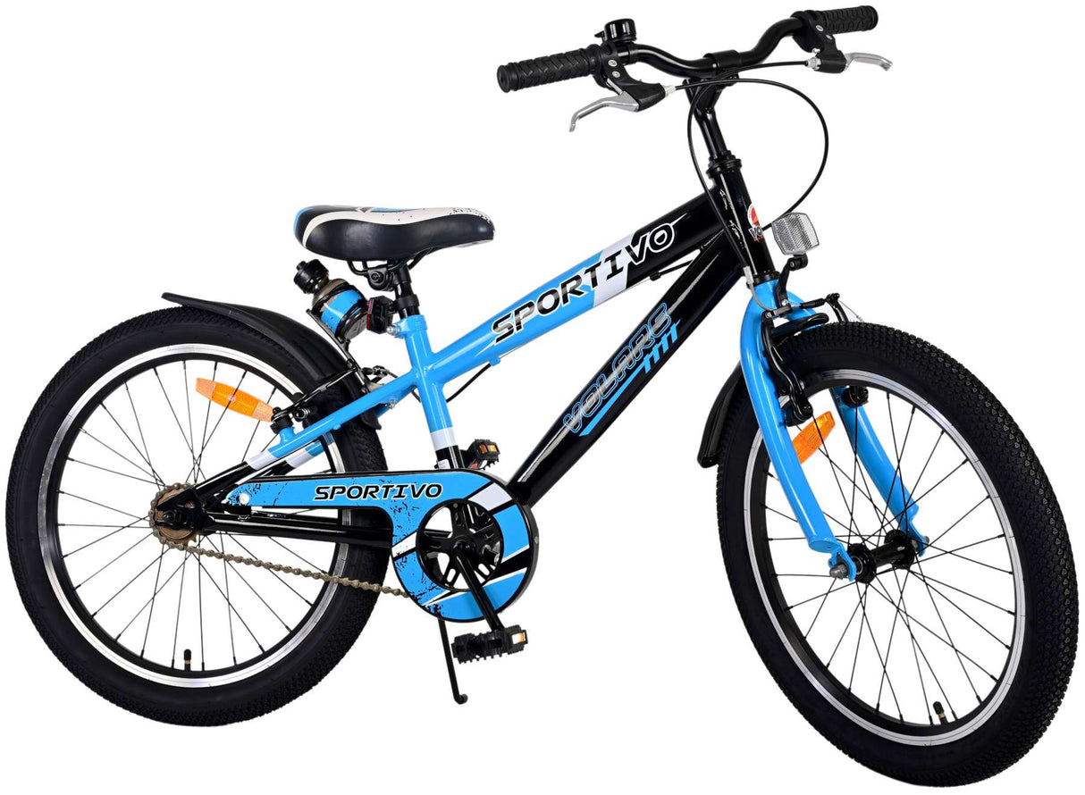 Volare Sportivo Kinderrad - Jungen - 20 Zoll - Blau - Zwei Handbremsen
