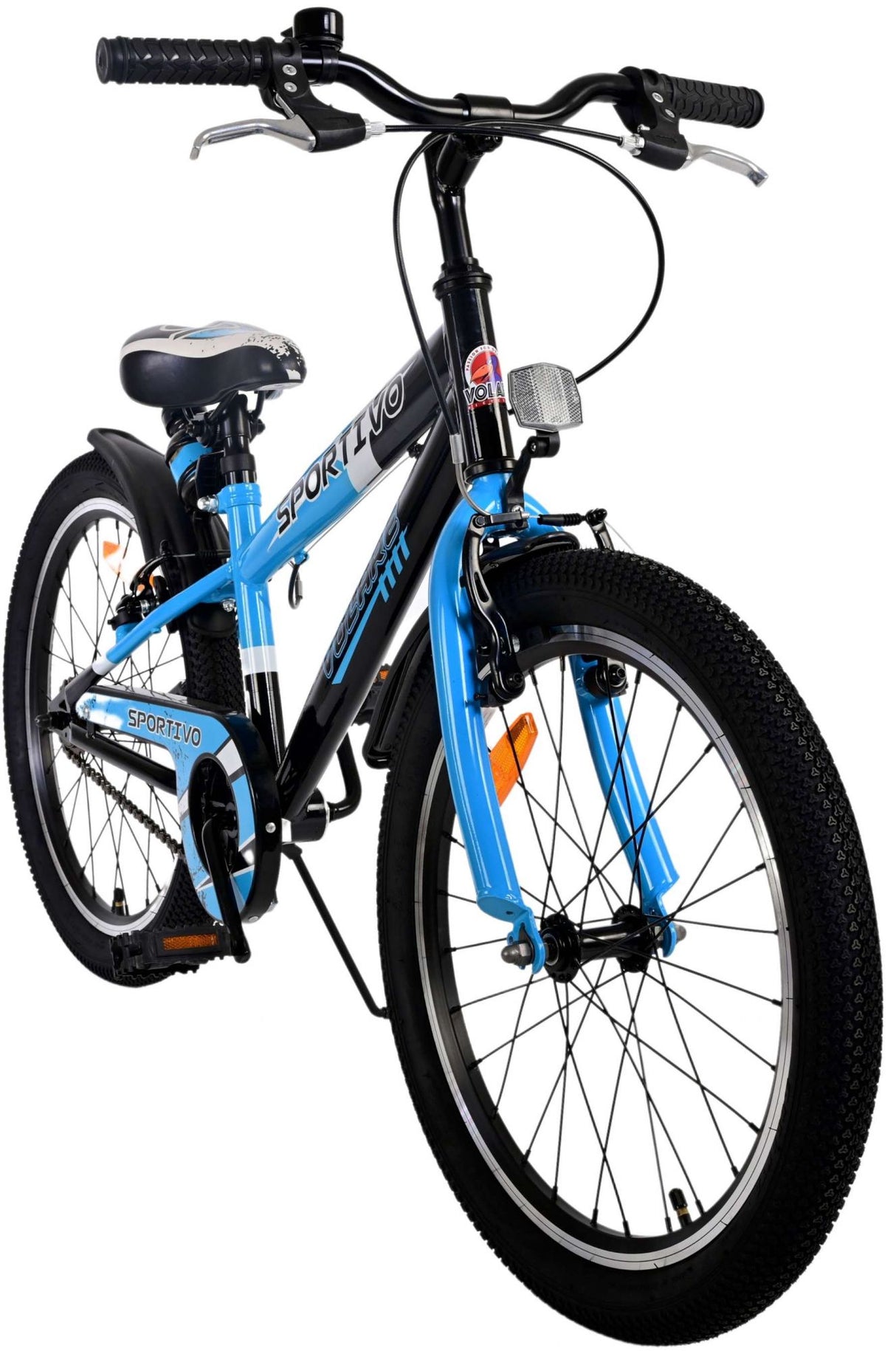 Volare Sportivo Kinderrad - Jungen - 20 Zoll - Blau - Zwei Handbremsen
