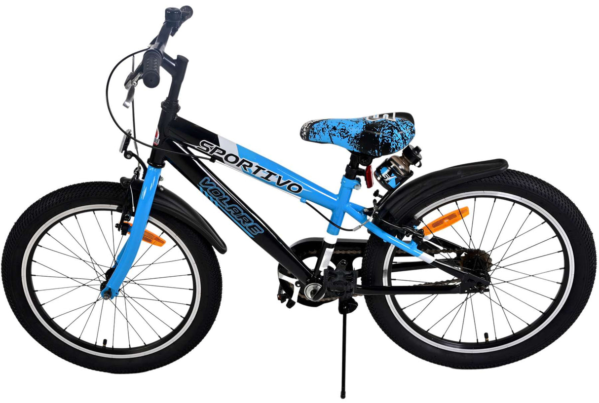 Volare Sportivo Kinderrad - Jungen - 20 Zoll - Blau - Zwei Handbremsen