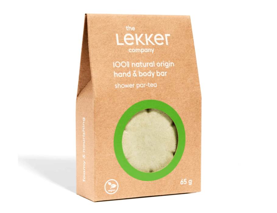 Lekker Company Natural Hand Body Bar Shower Par-Tea