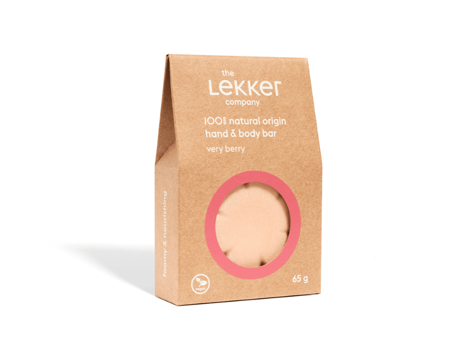 Lekker Company Natural Hand Body Bar mycket bär
