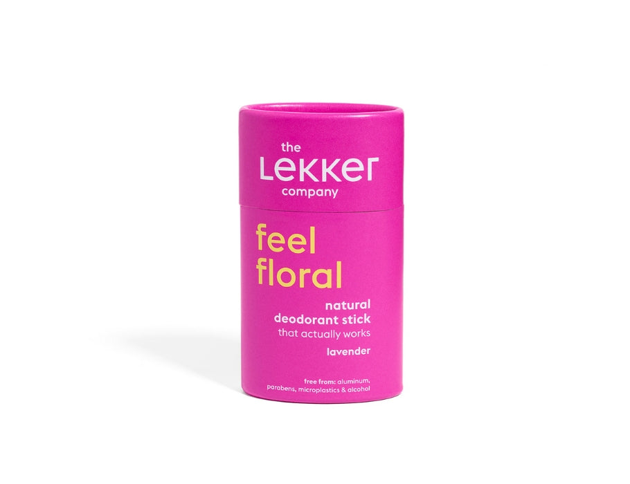 Lekker Company Deodorant Stick - Feel Floral - 40 Gr