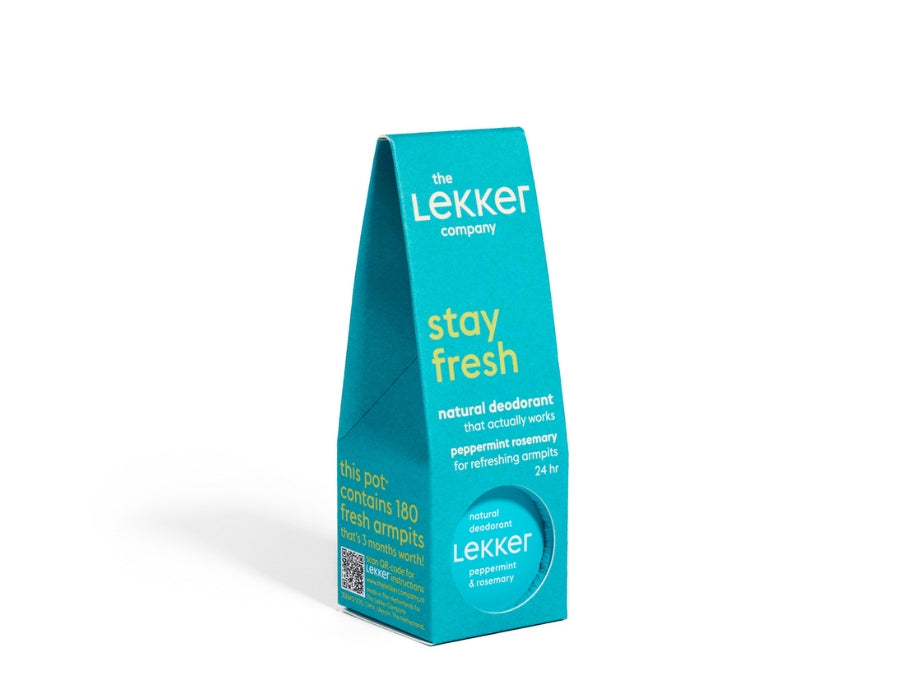 Lekker Company deodorant pepparmynta rosmarin
