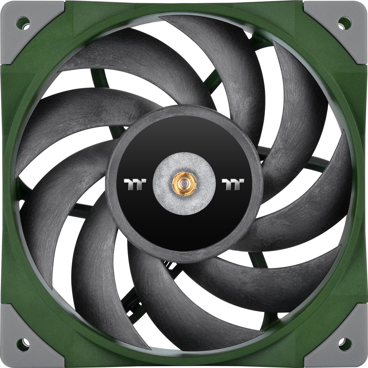 Termaltake termaltake tufffan 12 racing grön hög statisk tryck radi