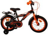 Volare Thombike Dziecięcy chłopcy z 2 -calowym czarnym pomarańczowym hamulcem ręcznym