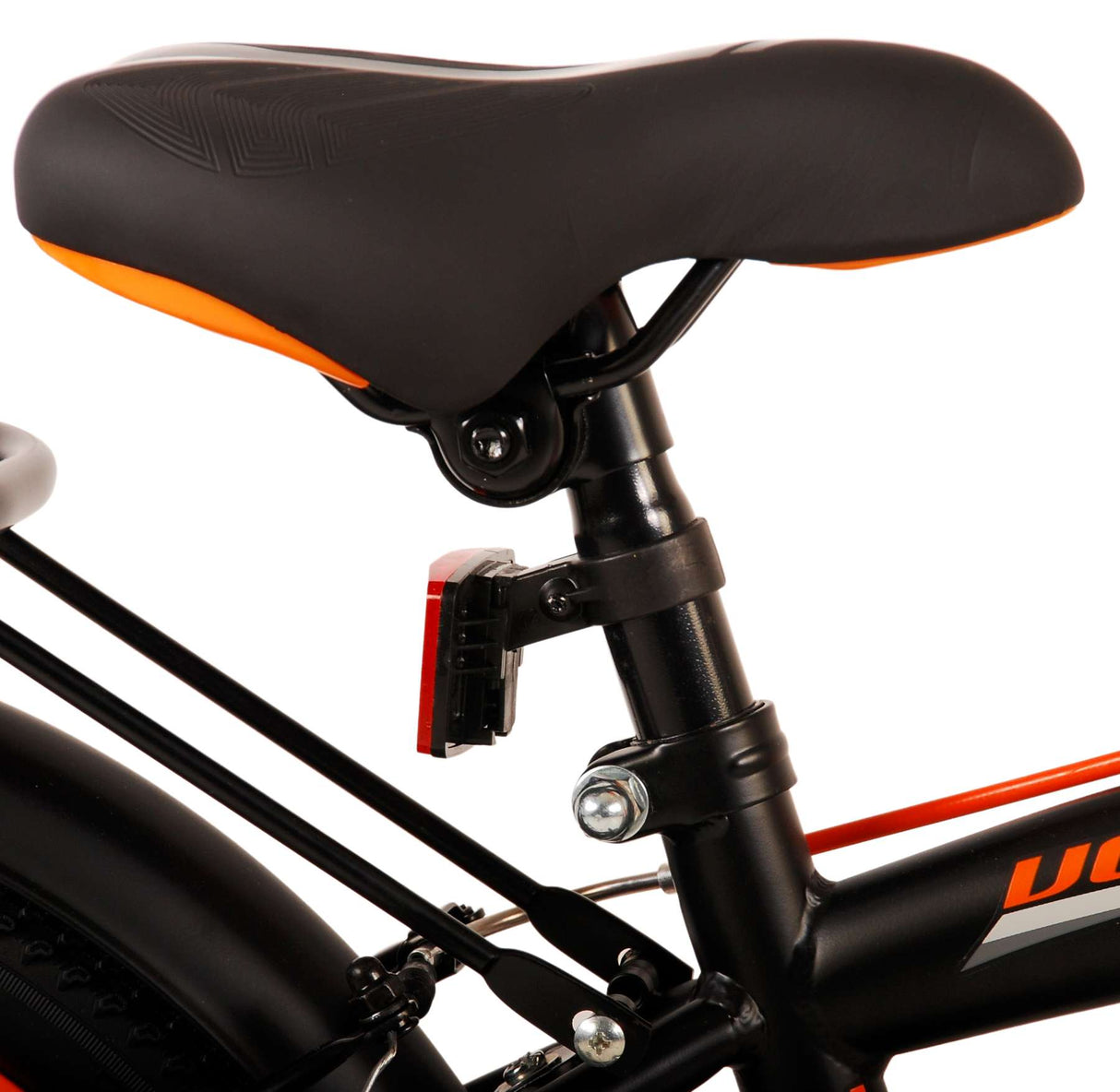 Volare thbike per bambini per bambini da 16 pollici arancioni neri freni a due mani