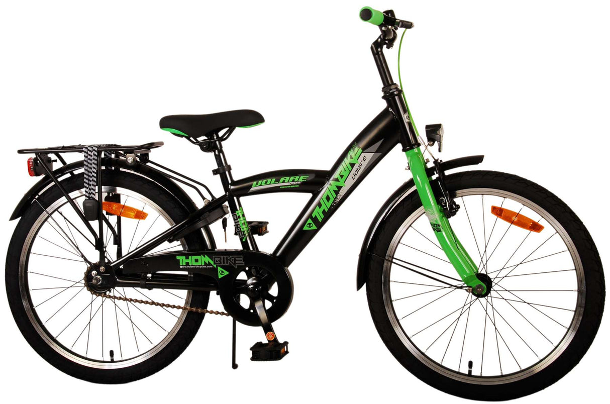 Volare Thombike Dziecięcy rower - chłopcy - 20 cali - Czarna zieleń