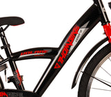 Volare Thombike Children's Bicycle - Jungen - 24 Zoll - schwarz rot