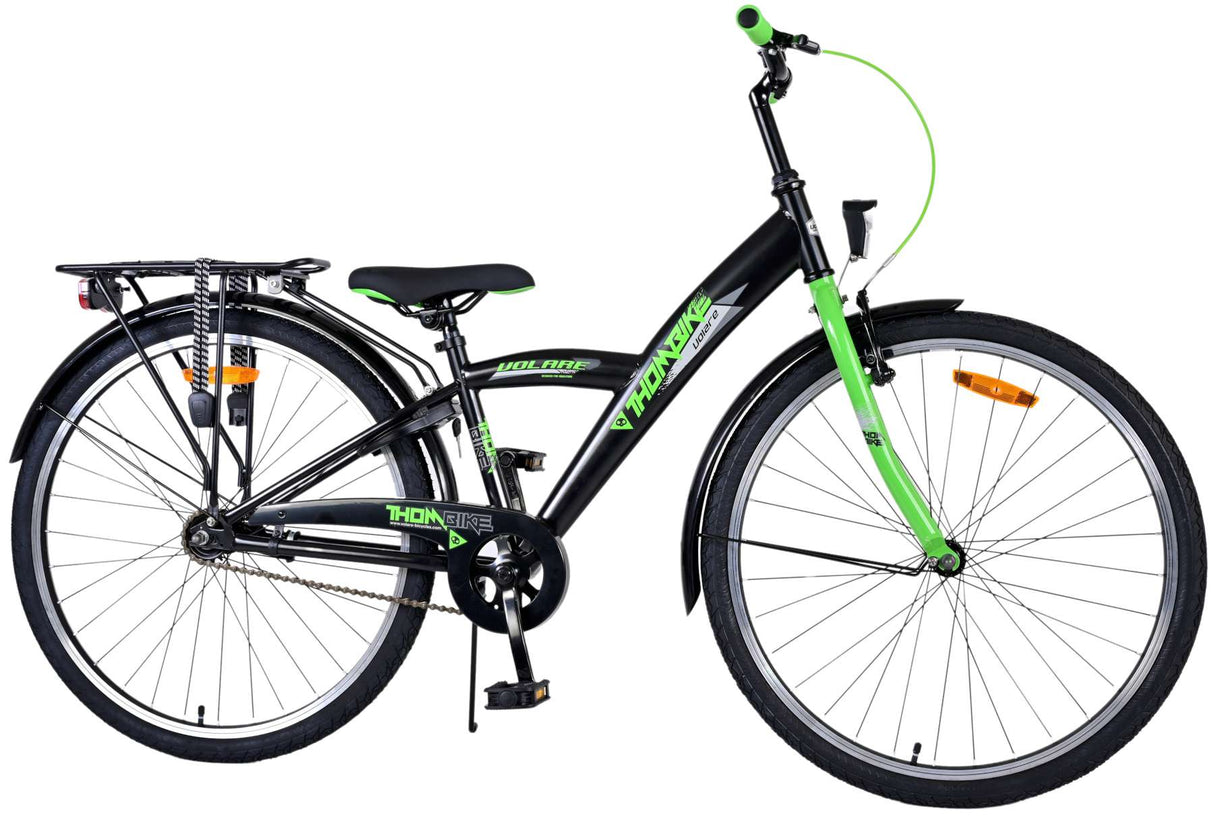 Bicycle per bambini THUMIKE VOLARE - Ragazzi - 26 pollici - Verde nero