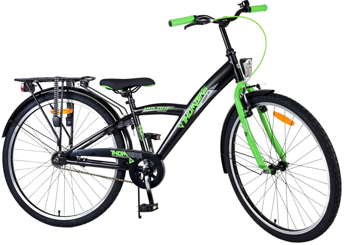 Bicycle per bambini THUMIKE VOLARE - Ragazzi - 26 pollici - Verde nero