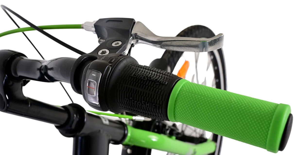 De Volore thombike Kanner Vëlo - Jongen - 26 Zoll - schwaarz gréng - 3 Gears