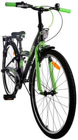 De Volore thombike Kanner Vëlo - Jongen - 26 Zoll - schwaarz gréng - 3 Gears