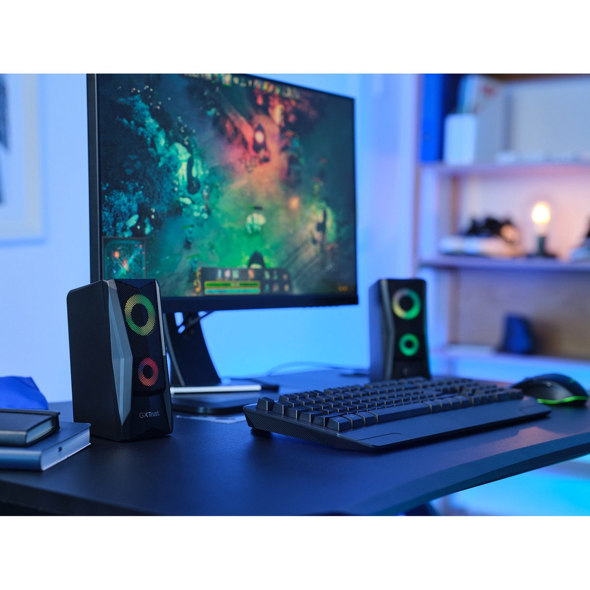 Vertrauen Sie GXT 606 JAVV RGB Leuchtet 2.0 Lautsprecher Set