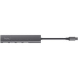 Trust Trust Halyx USB-C bis 4 Fever USB-A 3.2 Gen1-Hub