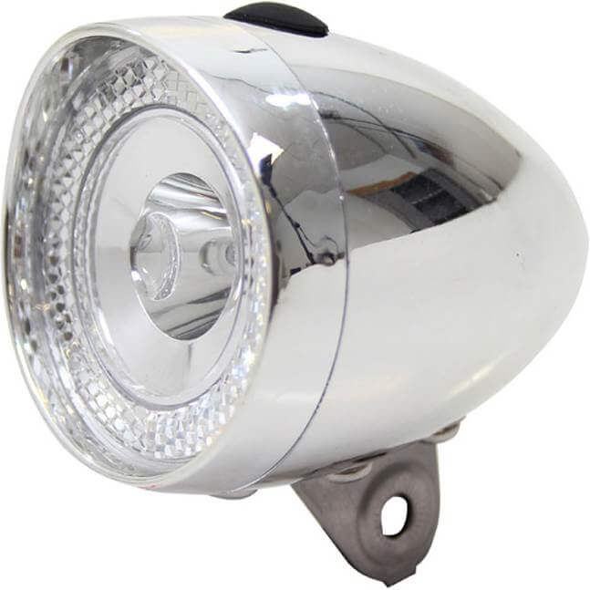 Union forlygte UN-4955 Retro Mini Battery Chrome på kort
