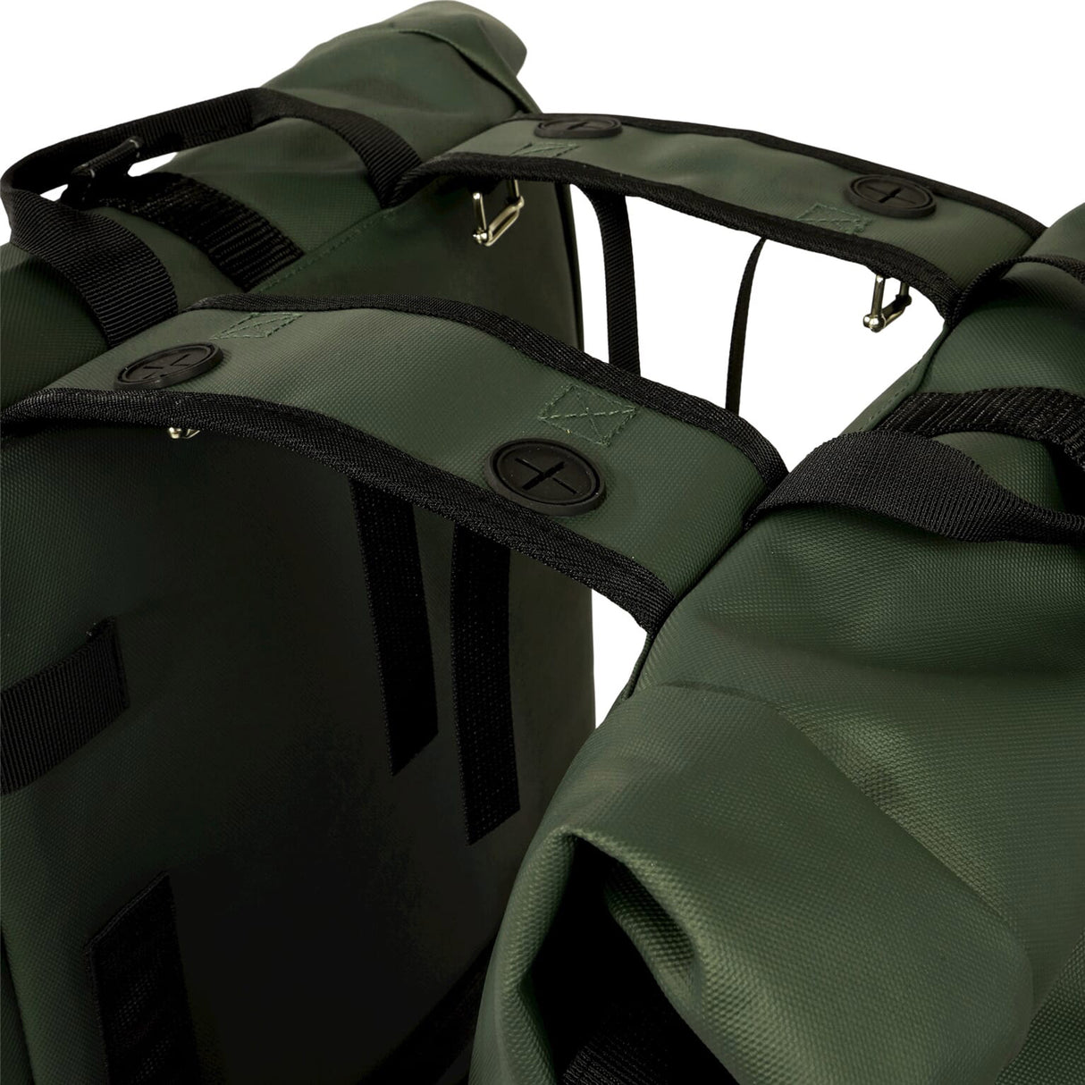 Urbanproof UrbanProof Rolltop s dvojitým kola 38 litrů zelená