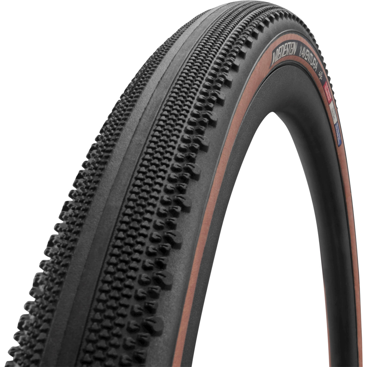 Vredestein Tire Aventura seta 700 x 38c SW przezroczysty fałd