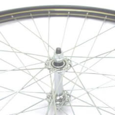 Roland front wheel 28 x 1 1 2 fixed black zinc spk