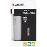 Verbatim USB 3.2 Gen 1 multiport hub, USB-C > 2x USB-A + US