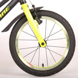 Volare Blaster Children's Bike - Boys - 16 Inch - Black Yellow - Prime Collection