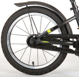 Volare Blaster Children's Bike - Boys - 16 Inch - Black Yellow - Prime Collection