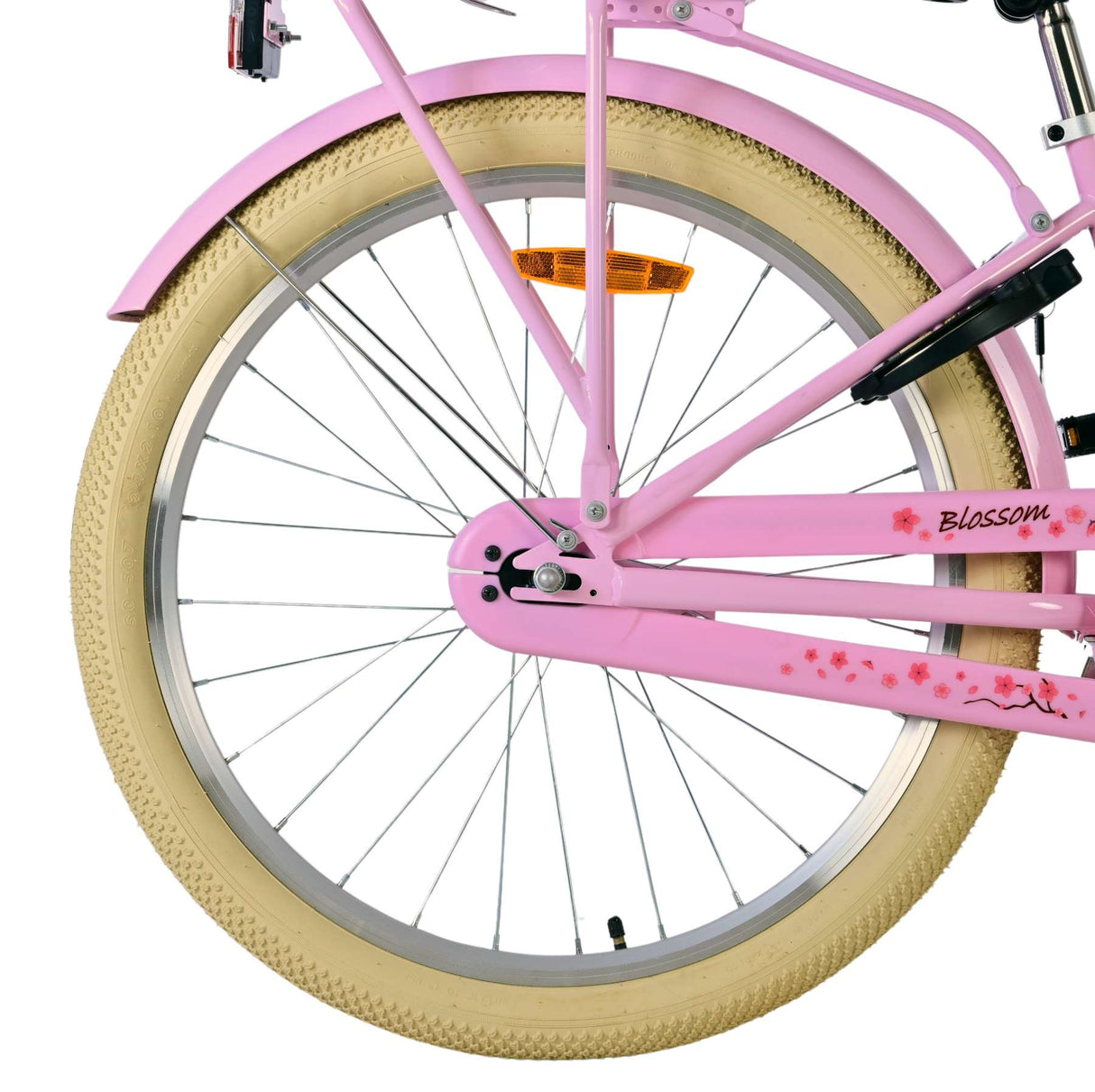 Volore Blossom Kanner Vëlo - Meedercher - 24 Zoll - rosa