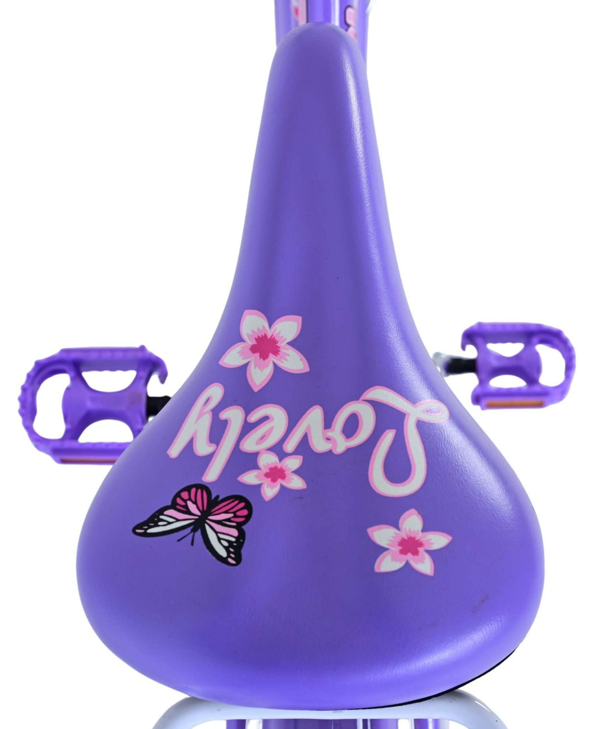 Volare Lovely Children's Bicycle - Girls - 24 Interning - Purple