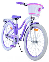 Volare Lovely Children's Bicycle - Girls - 24 Interning - Purple