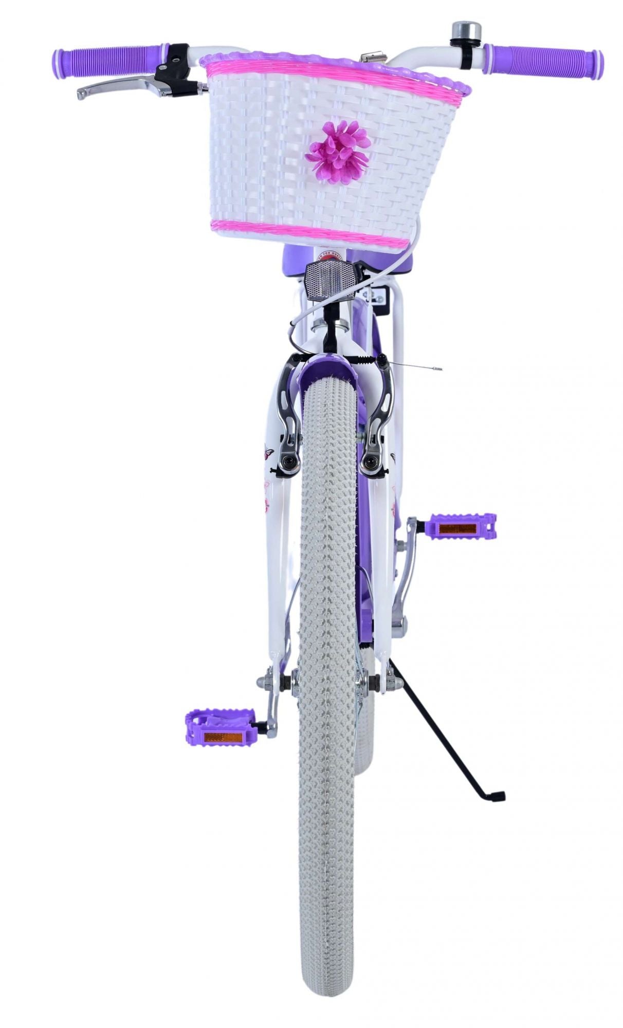 Volare Lovely Children's Bicycle - Girls - 24 Interning - Purple