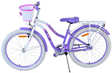 Volare Lovely Children's Bicycle - Girls - 24 Interning - Purple
