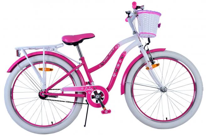 Volare Lovely Children's Bicycle - Girls - 24 Interning - Pink