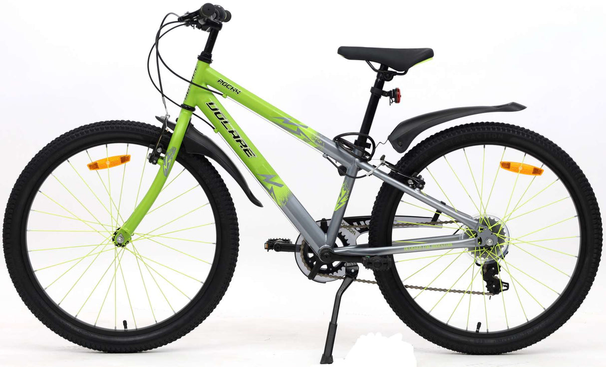 Volare Rocky Children's Bicycle - 24 pouces - vert - 7 vitesses