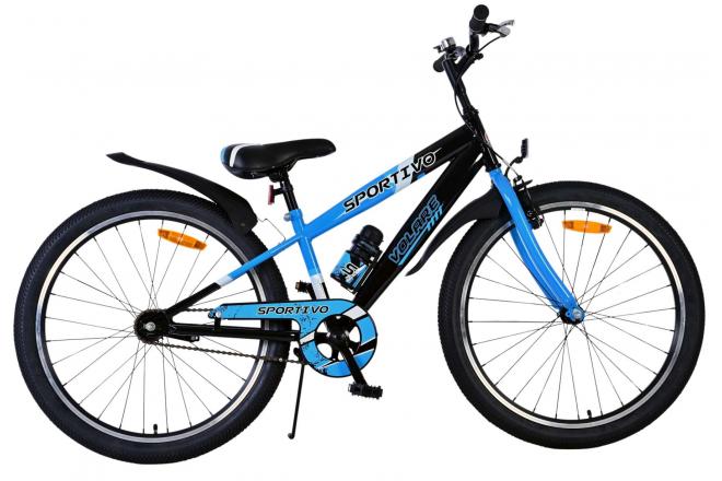 Volare Sportivo Kinderrad - Jungen - 24 Zoll - schwarzblau