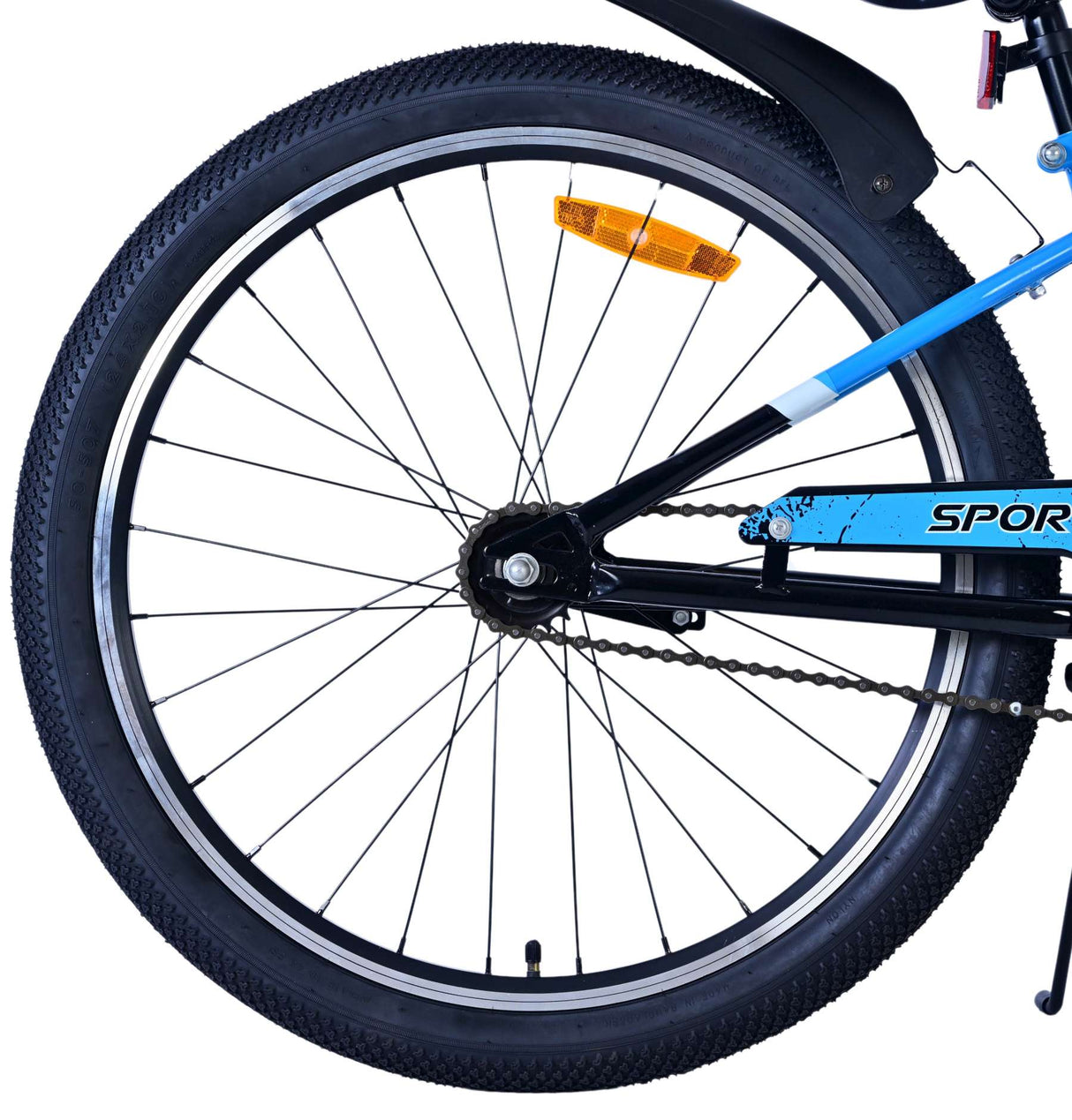 Volare Sportivo Kinderrad - Jungen - 24 Zoll - schwarzblau