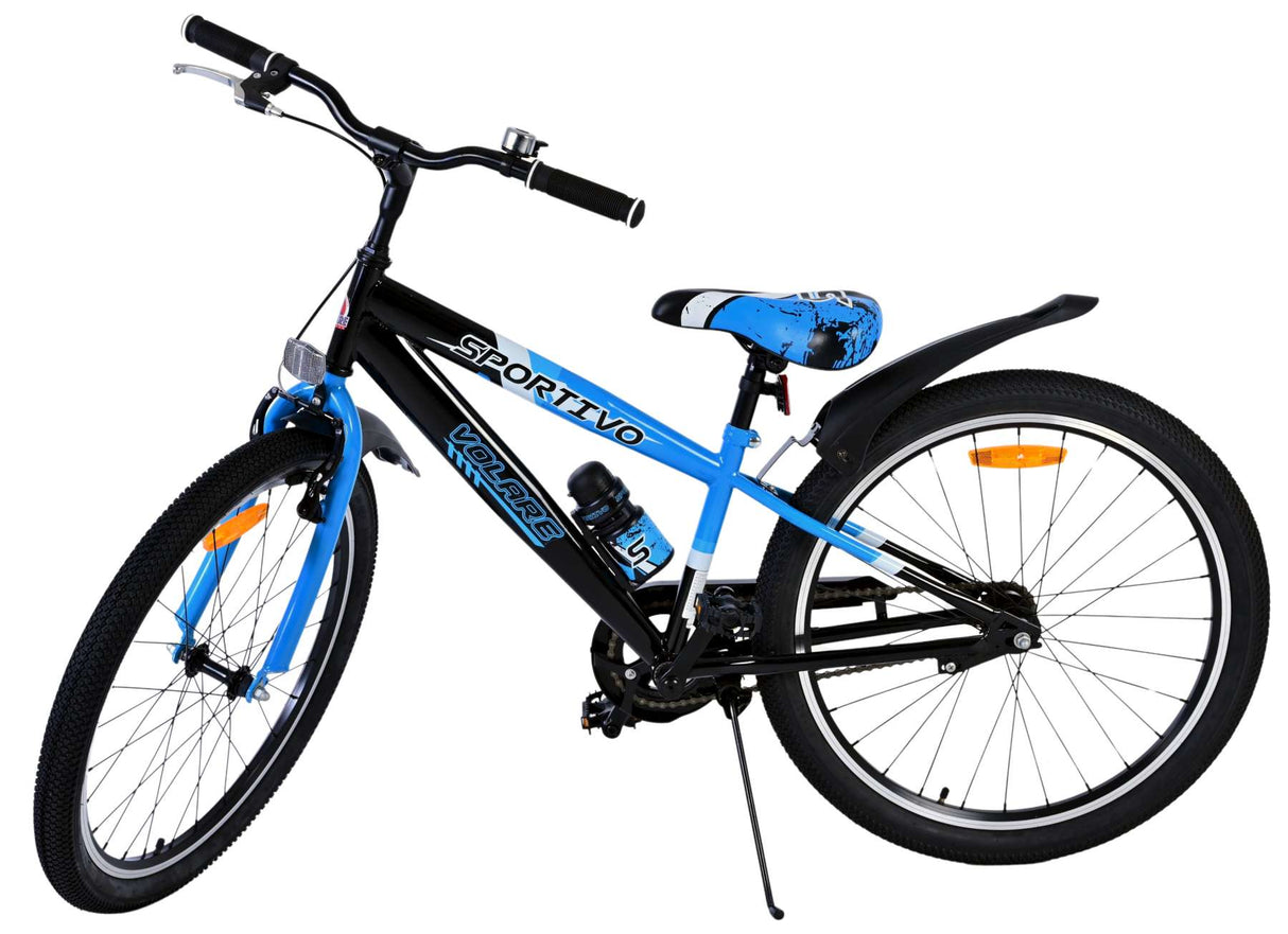 Volare Sportivo Kinderrad - Jungen - 24 Zoll - schwarzblau
