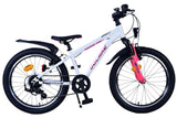 Volare XC Race Children's Bicycle 20 Zoll 7 Geschwindigkeit Weiß Pink