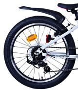 Volare XC Race Children's Bicycle 20 Zoll 7 Geschwindigkeit Weiß Pink