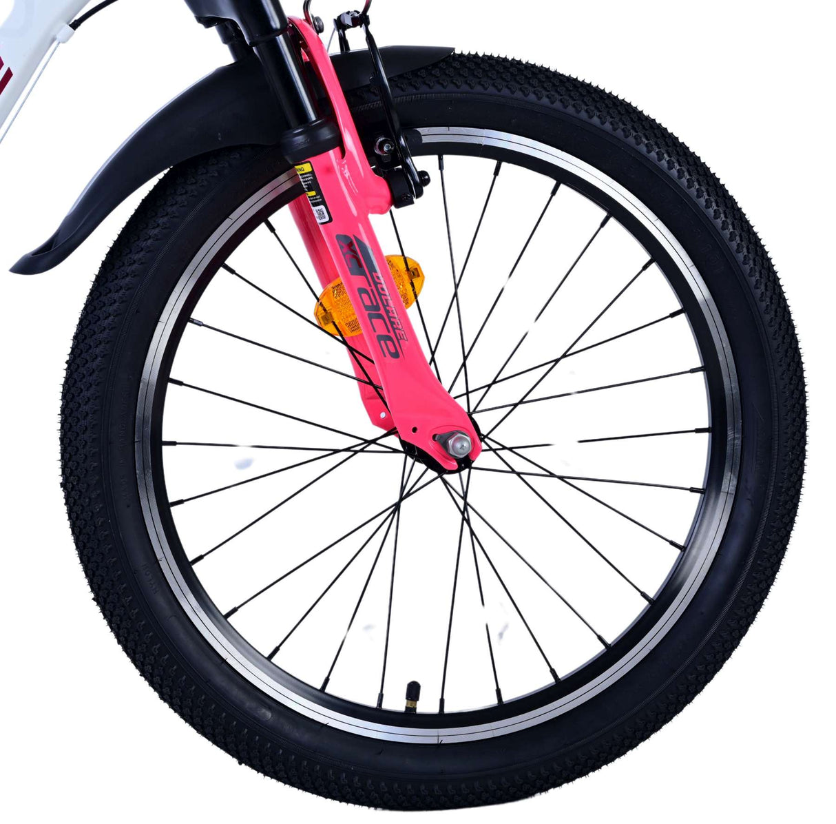Volare XC Race Children's Bicycle 20 Zoll 7 Geschwindigkeit Weiß Pink
