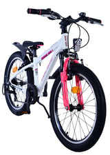 Volare XC Race Children's Bicycle 20 Zoll 7 Geschwindigkeit Weiß Pink